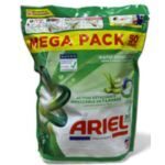 ARIEL 3in1 Aloe Vera veļas mazgāšanas kapsulas 50gab
