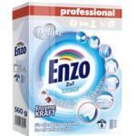 DELUXE Enzo White 2in1 veļas pulveris baltai veļai x8 560g