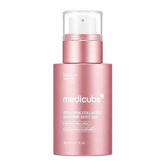 Medicube – PDRN Pink Collagen Exosome Shot Ampoule 2000, 30ml