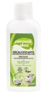 PIERPAOLI EKOS atkaļķotājs kafijas automātiem un tējkannām ar dabīgo pienskābi 250 ml